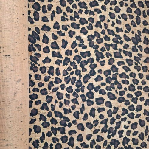 Ύφασμα Φελλού leopard - Υπόστρωμα & Πίσω Όψη